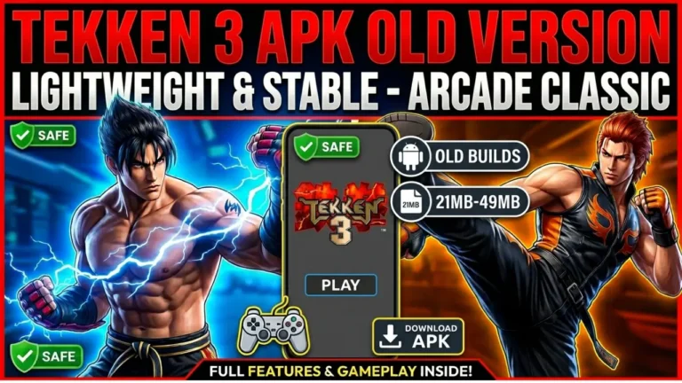 Tekken 3 APK Old Version Download