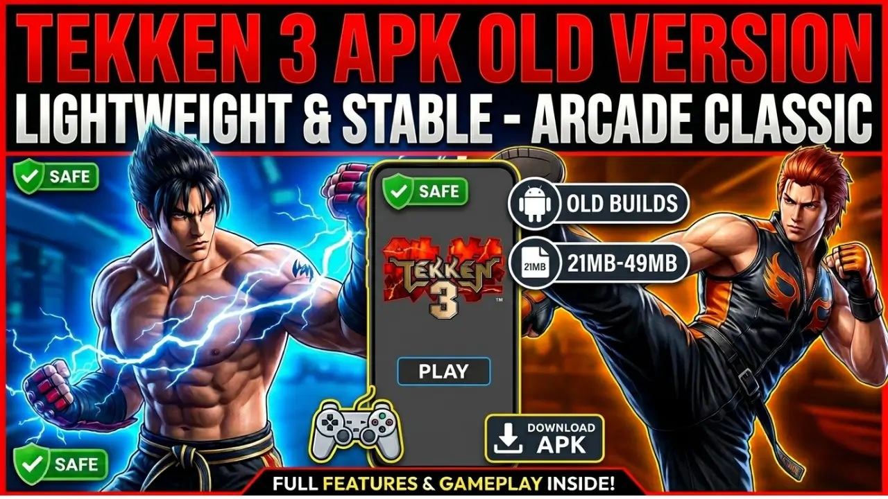 Tekken 3 APK Old Version Download